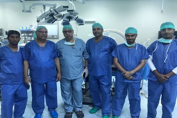 إنقاذ الساق اليمني لمريض من البتر بمستشفى صامطة العام
