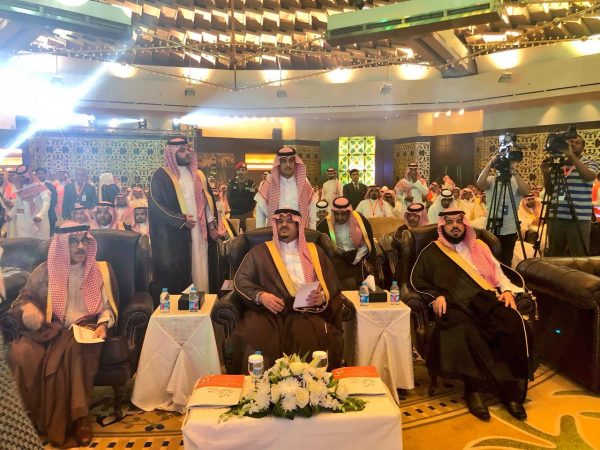 “نائب أمير  الرياض” يزف 80 عريساً من منسوبي ” حركيّة “