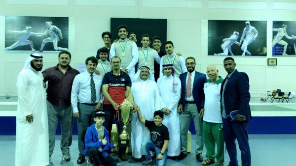 مدارس الرياض أبطال الترتيب العام في المبارزة