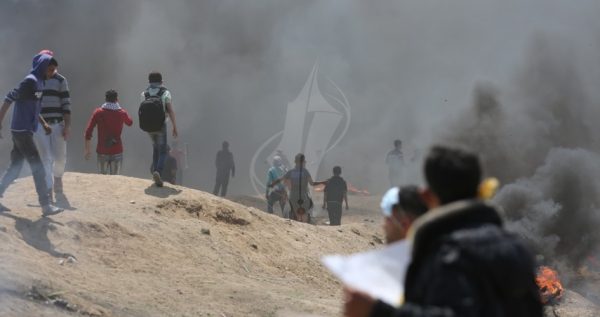 الاحتلال الإسرائيلي يستدعي قوات خاصة لمواجهة سيول المتظاهرين في غزة