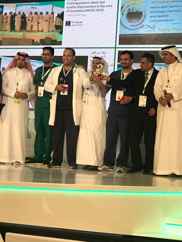 سعود الطبية تحقق المركز الثاني في “فن محاكاة الإصابة”