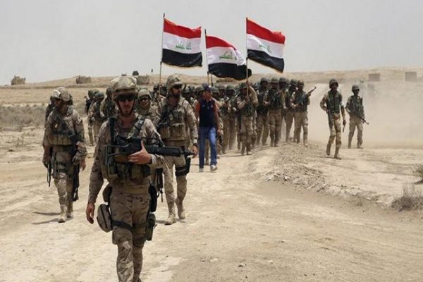 القوات العراقية تدمر مواقع لتنظيم داعش الإرهابي في حوض حمرين