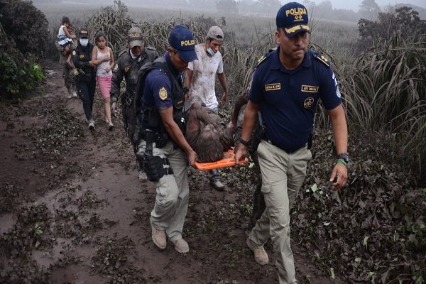 ارتفاع ضحايا بركان فويغو في غواتيمالا إلى 62 شخصاً
