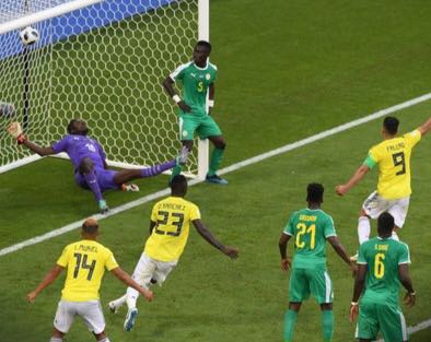 كولومبيا إلى دور ال١٦ لكأس العالم من بوابة السنغال