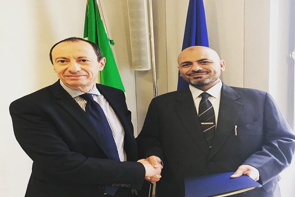 مركز القانون السعودي للتدريب والمعهد العالي للمحاماة الإيطالي يوقعان إتفاقية مشتركة