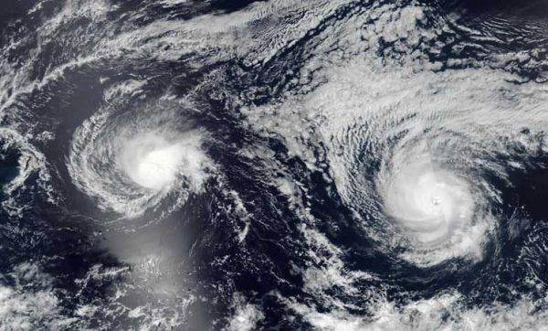 إعصار “لين” يعبر هاواي ويتجه غربًا نحو المحيط الهادئ