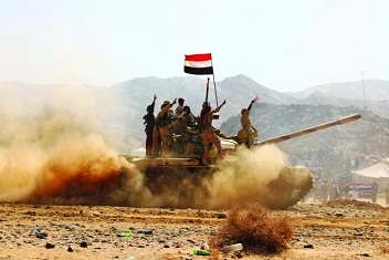 الجيش اليمني يقصف موقعًا للانقلابيين في البيضاء وسط اليمن