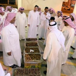 رئيس هيئة محافظة المجمعة المساعد يستقبل مدير إدارة المخدرات بالمجمعة