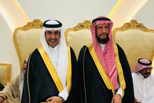 العقيد محمد بن جربان الشدادي يحتفل بزواج ابنه عبدالله