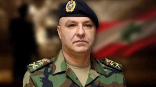 قائد الجيش اللبناني يطالب قواته باليقظة لإحباط مخططات إسرائيل
