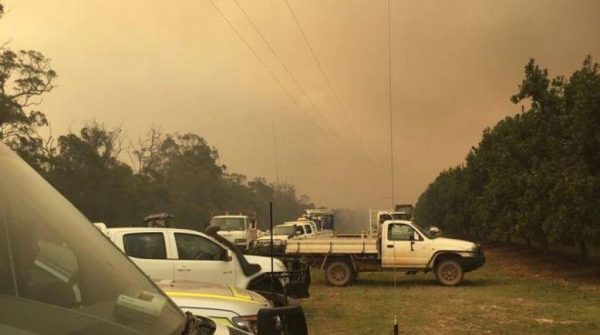 إجلاء مئات الأستراليين من منازلهم بسبب حرائق الغابات في كوينزلاند