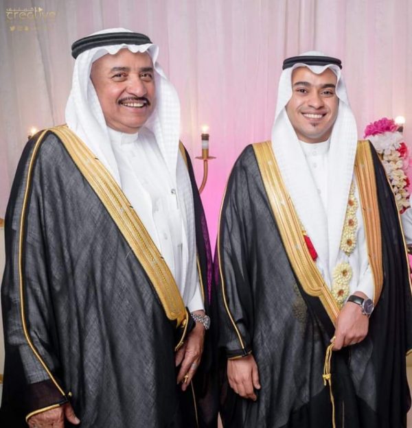 عضوالشورى المهندس أحمد الأسود  يحتفي بزواج إبنه عبدالله