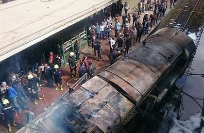 بعد المأساة.. سائق قطار الموت في قبضة الأمن المصري