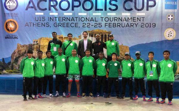 أخضر المصارعة للناشئين يحقق 5 ميداليات في بطولة كأس أكروبوليس الدولية باليونان
