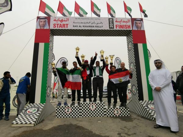 مبارك الزبيدي يحافظ على صدارة بطولة الإمارات للراليات