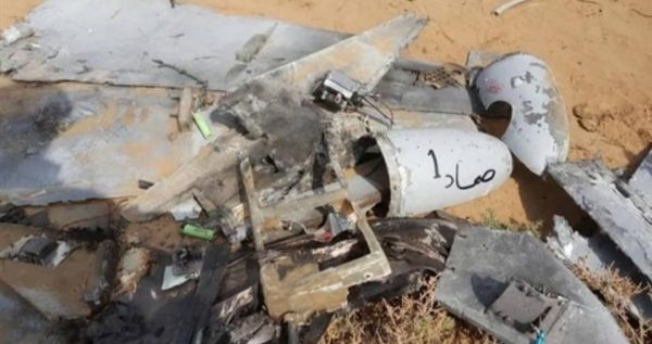 قوات الجيش اليمني تسقط طائرة مسيرة تابعة لمليشيا الحوثي
