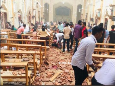 مقتل وإصابة المئات في سلسلة تفجيرات بكنائس وفنادق في سريلانكا