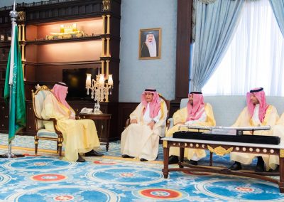 الأمير حسام بن سعود يناقش مع وزير الخدمة المدنية سبل التعاون المشترك ورفع مستوى أداء الموظف بالباحة