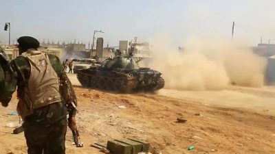 طرابلس.. قوات “الوفاق” تشن هجوما مضادا على حفتر