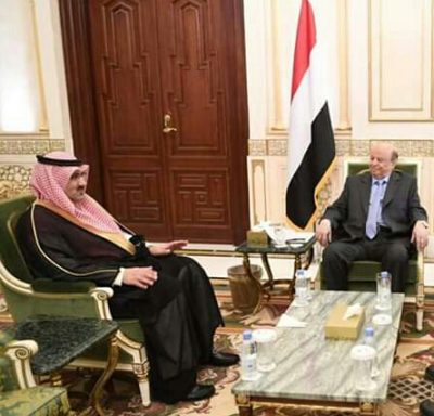 ” الرئيس هادي ” يثمن مواقف السعودية الداعمة والمساندة لليمن