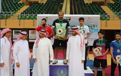 عبدالعزيز العباد بطل البطولة المفتوحة لكرة الطاولة 2019