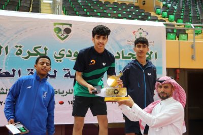 الخضراوي بطل بطولة النخبة لكرة الطاولة