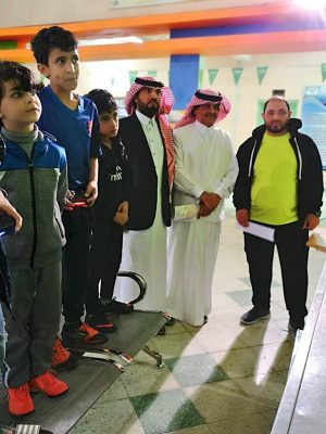 مدير النشاط الطلابي بتعليم الباحة يزور نادي حي الجوفاء الترفيهي التعليمي