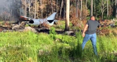تحطم طائرة للبحرية الأمريكية في ولاية كارولينا الشمالية