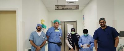 عملية قيصرية ناجحة بمركز قلب مجمع الملك عبدالله الطبي لإنقاذ سيدة أربعينية و جنينها