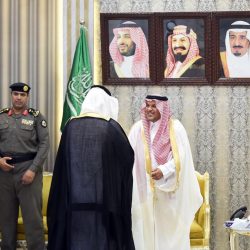 الأمير حسام بن سعود يستقبل أهالي ومسؤلي الباحة المهنئين بعيّد الفطر المبارك