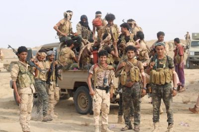 “الجيش  اليمني” يحرر  15 كيلو ويقطع الخط الأسفلتي بين ميدي وحرض