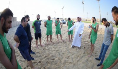 الاتحاد السعودي لكرة اليد يجتمع مع بعثة المنتخب السعودي الشاطئي