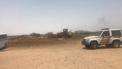إزالة تعديات على أراضي حكومية بكلاخ الطائف و 700 ألف م2 من الإحداثات