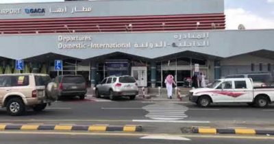 هجوم إرهابي من المليشيا الحوثية الإرهابية يستهدف مطار أبها الدولي