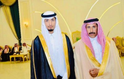 أبناء الشيخ عبدالرحمن بن علي يحتفلون بزواج ابنهم عبدالرحمن
