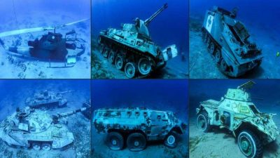 افتتاح أول متحف عسكري تحت الماء في الأردن