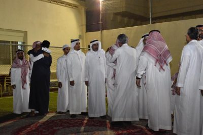 أسرة آل باوزير يستقبلون المواسين في الشيخ سعيد باوزير