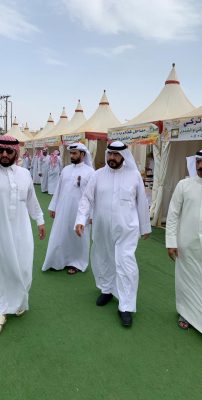 عضو مجلس الأمة الكويتي النائب سعدون حماد العتيبي في ضيافة سوق العسل والورد بشفا الطائف