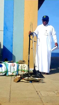 ضبط أدوات صيد مخالفة بجدة في إجازة عيد الأضحى المبارك