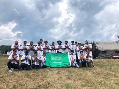 طالبان من جامعة القصيم يشاركان في التجمع الكشفي العالمي الـ “24” بأمريكا