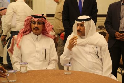 السفير السعودي لدى الأردن يقدم واجب العزاء بوفاة نقيب المعلمين