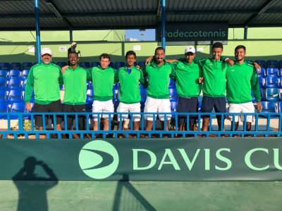 أخضر التنس يحقق انتصاره الأول في كأس ديفيز