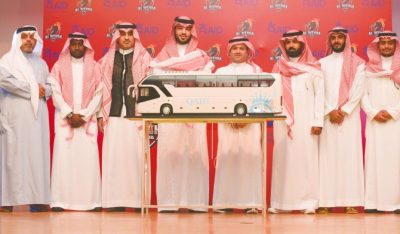 نادي الوحدة يوقع عقد شراكة مع شركة القائد السعودية للنقل