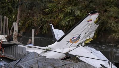 تحطم طائرة بكولومبيا يودي بحياة “٧” أشخاص وتصيب “٣” آخرين
