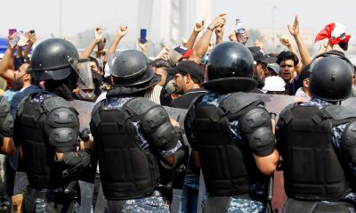 مظاهرات العراق تتسع وتمتد إلى مدنٍ جديدة