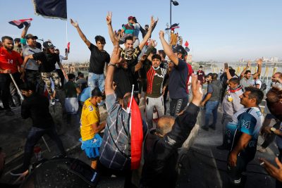 سقوط عدد من القتلى والجرحى في تظاهرات العراق اليوم