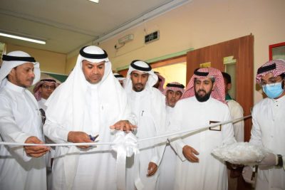 افتتاح العيادة الطبية بثانوية الملك عبدالعزيز في مكة
