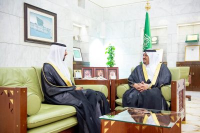سمو نائب أمير منطقة الرياض يستقبل سفير دولة الإمارات العربية المتحدة