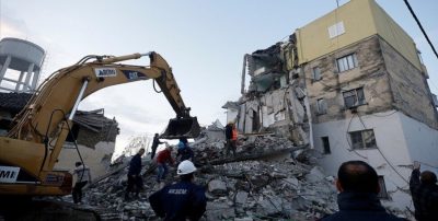 مصرع 3 أشخاص جراء زلزالين بقوة 6.4 في ألبانيا