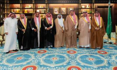الأمير الدكتور حسام بن سعود يناقش الخطط المستقبلية مع محافظ بلجرشي
